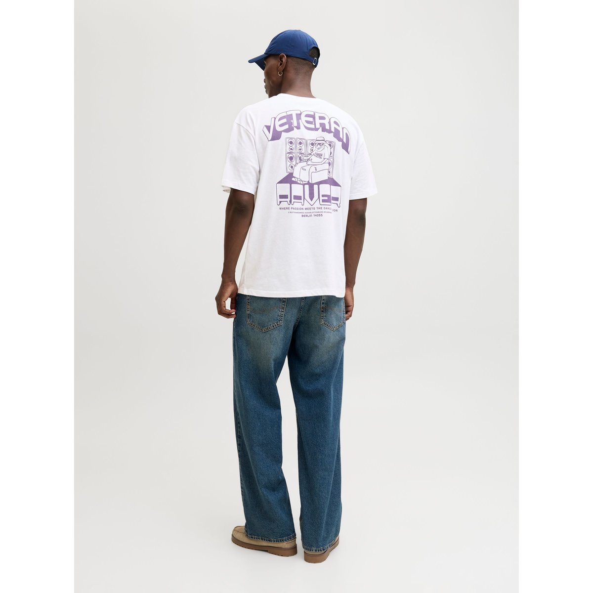 T-Shirt bright white, JACK & JONES