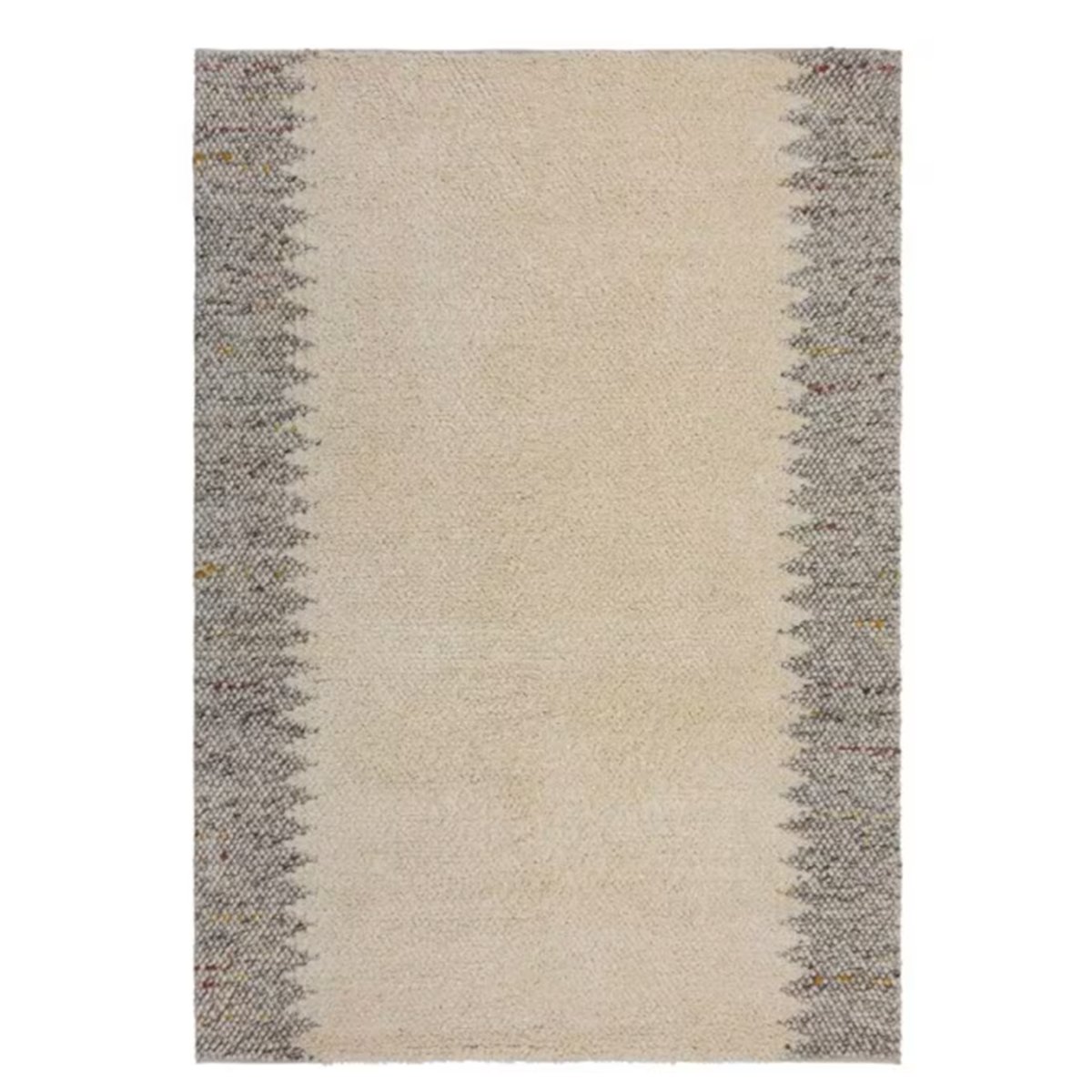 Tapis moderne en laine fait main BRINK gris, NOVATREND