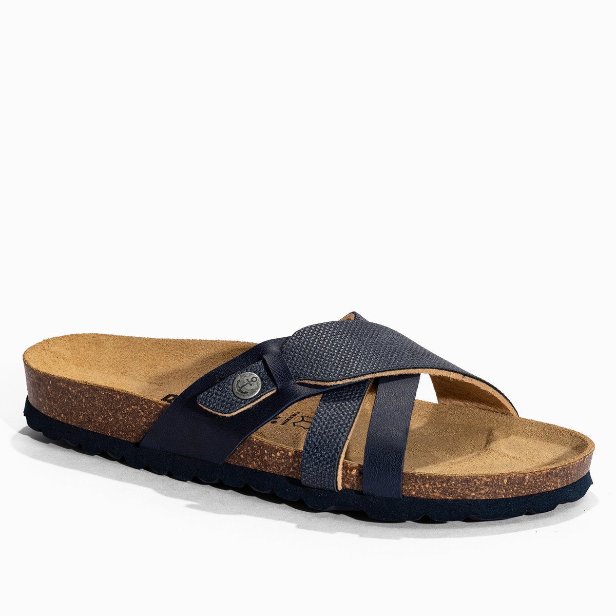Mule GATIEN bleu marine, BAYTON