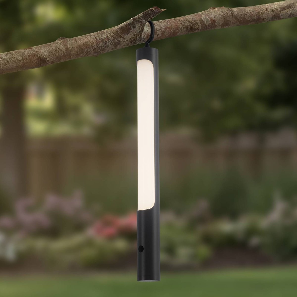 Luminaire de terrasse LED, Kompis anthracite, blanc, LINDBY