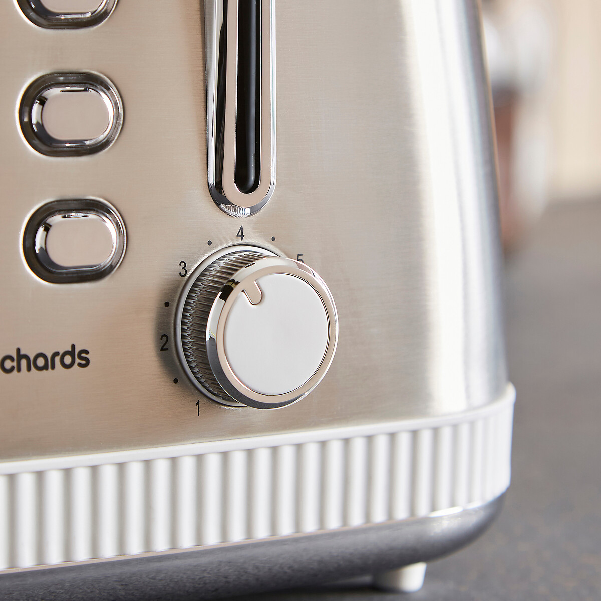 Mexborough 4-Slice Stainless Steel Toaster white, MORPHY RICHARDS