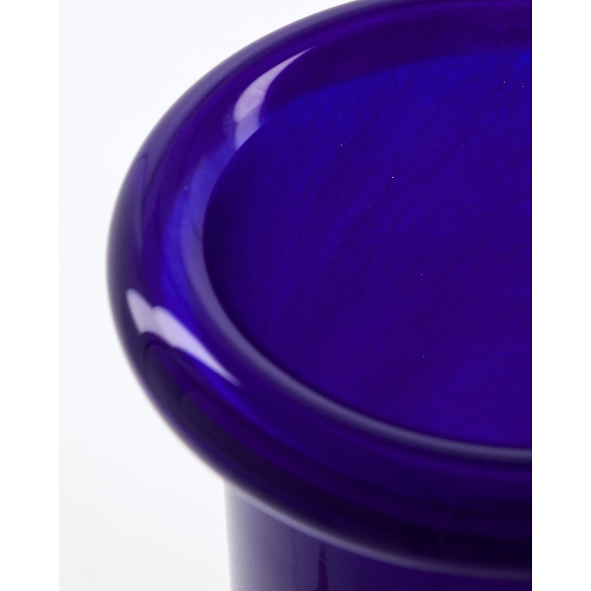Vase en verre Buck bleu, HOUSE DOCTOR