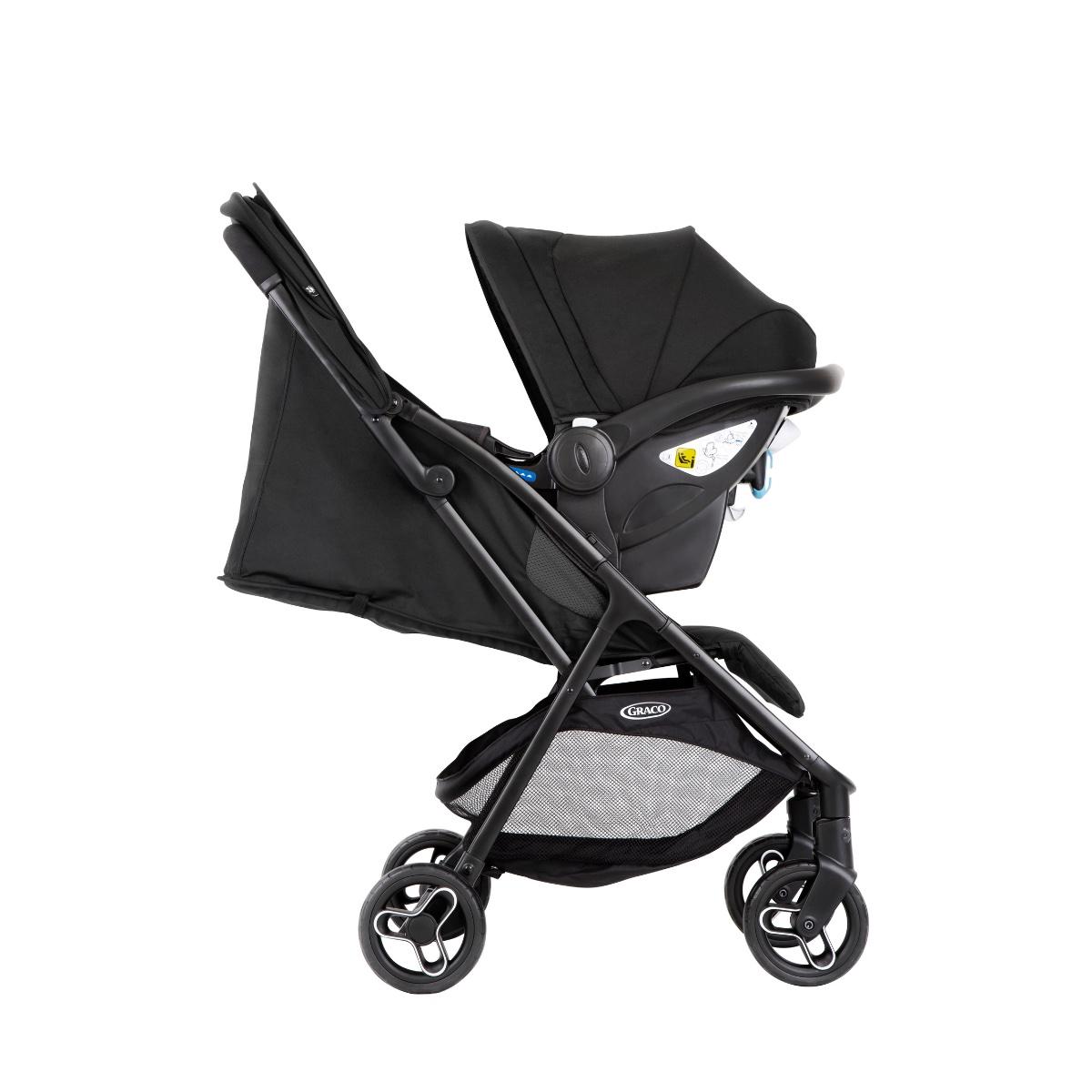 Poussette Myavo Duo Midnight couleur unique, GRACO