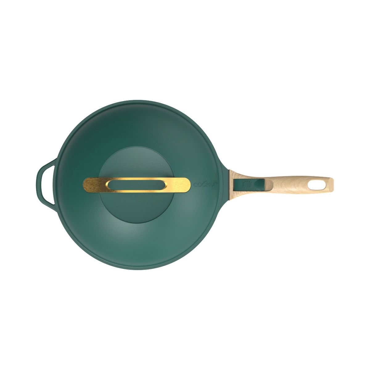 Poêle La fabuleuse 28cm - Canopee vert, COOKUT