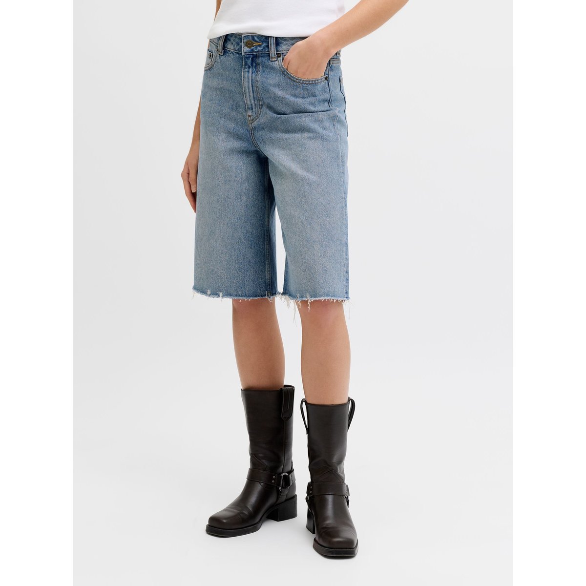 Short En Denim medium blue denim 1, JJXX