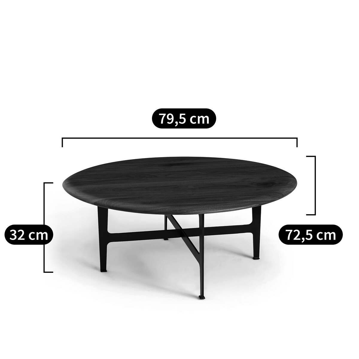 Table basse chêne petit modèle, Addisson chêne naturel, AM.PM