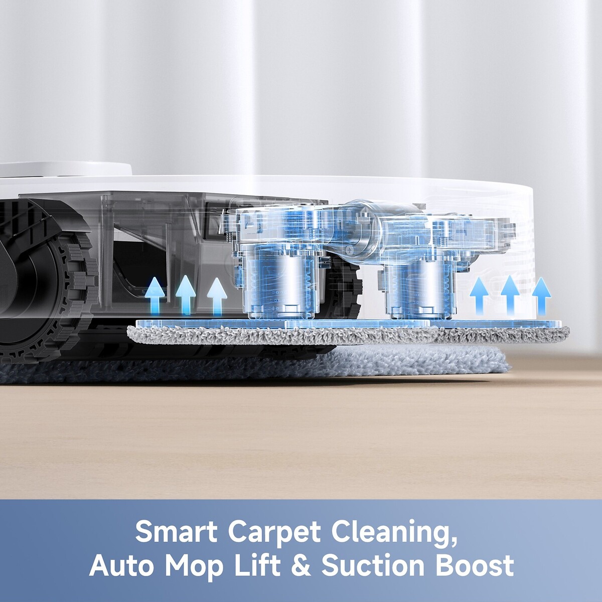 E40 Ultra Robot Vacuum Cleaner - RLE21SE white, MOVA