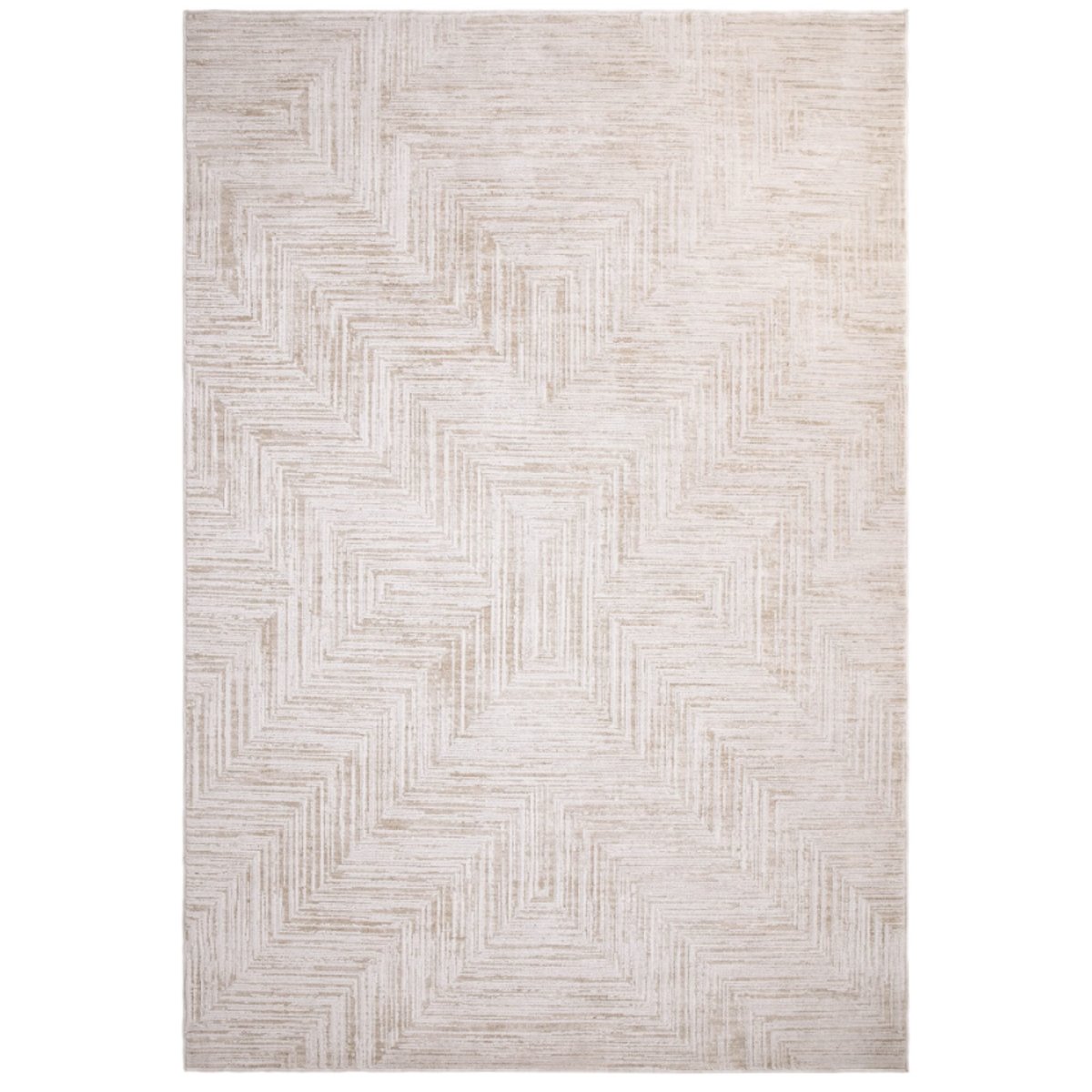 Tapis tissé plat moderne MANDO beige, NOVATREND