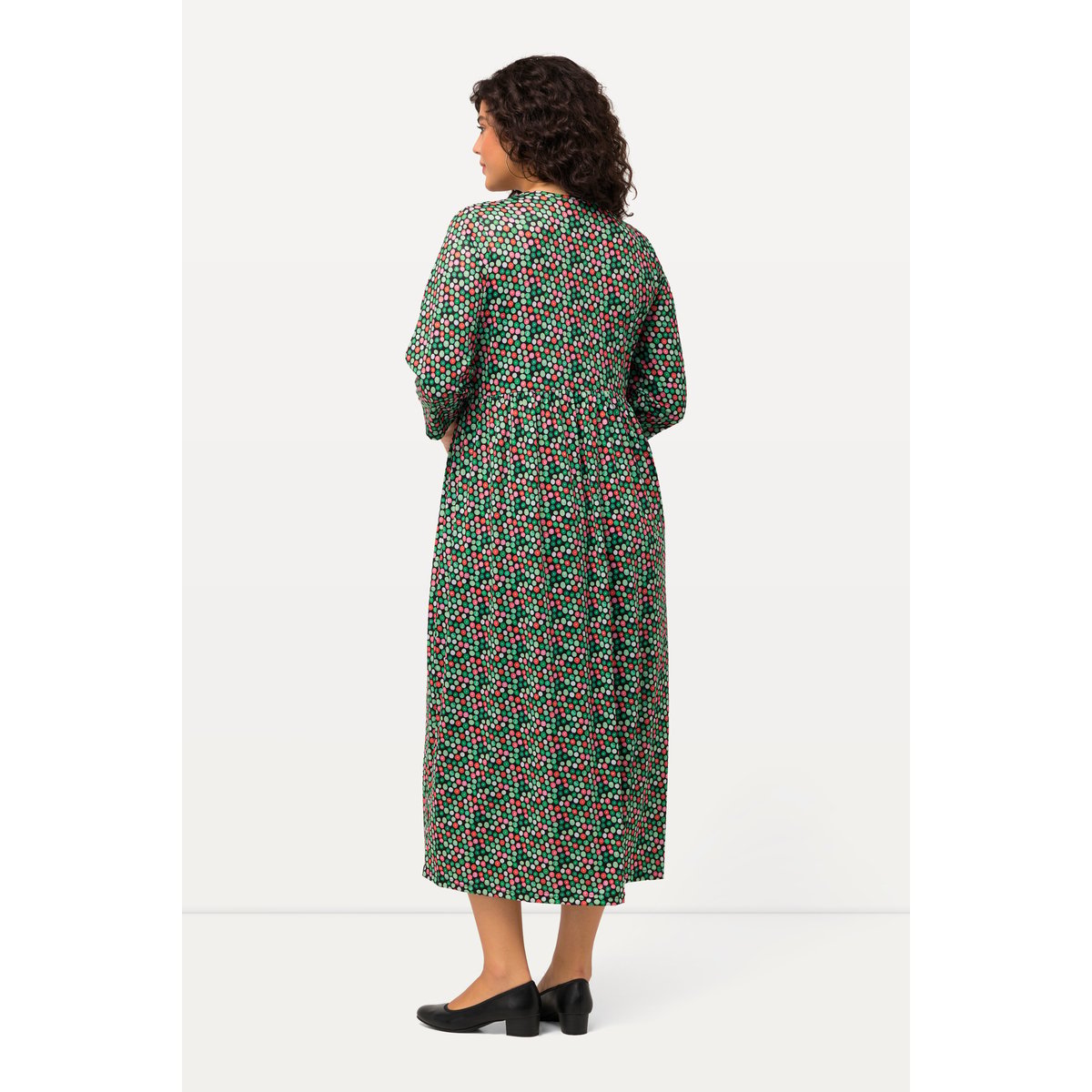 Robe en jersey noir, ULLA POPKEN