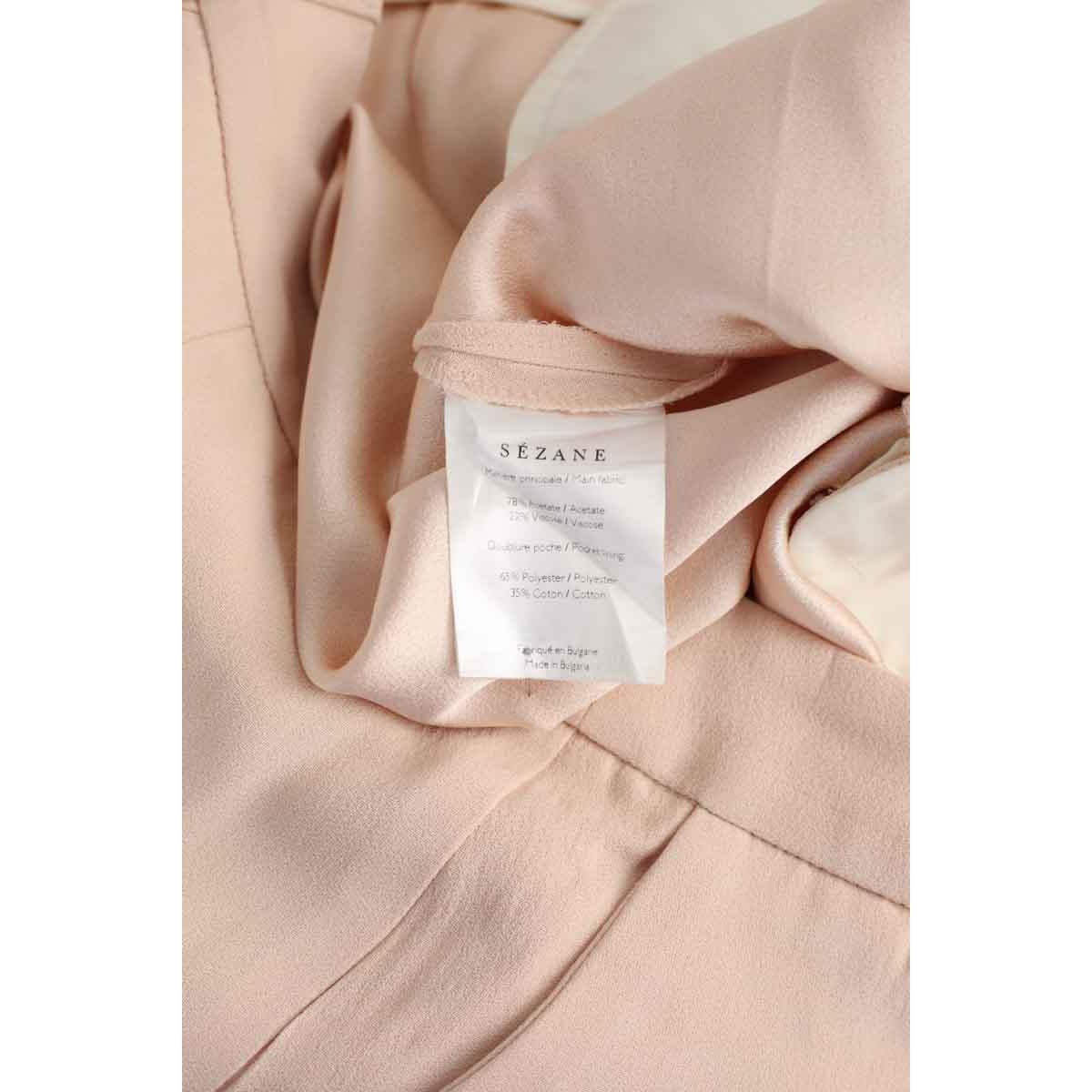 Pantalon droit - Très Bon État rose, SEZANE