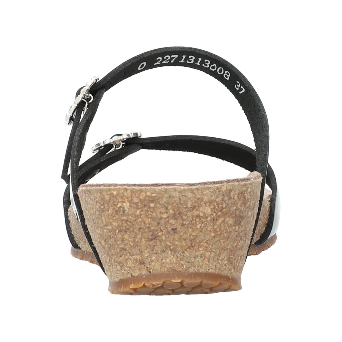 Sandales en cuir IDELYA noir 5142, MEPHISTO