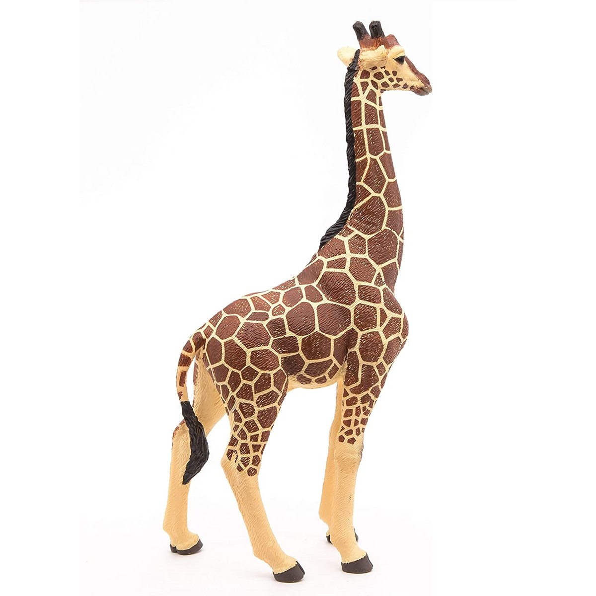 Figurine Girafe mâle marron, PAPO