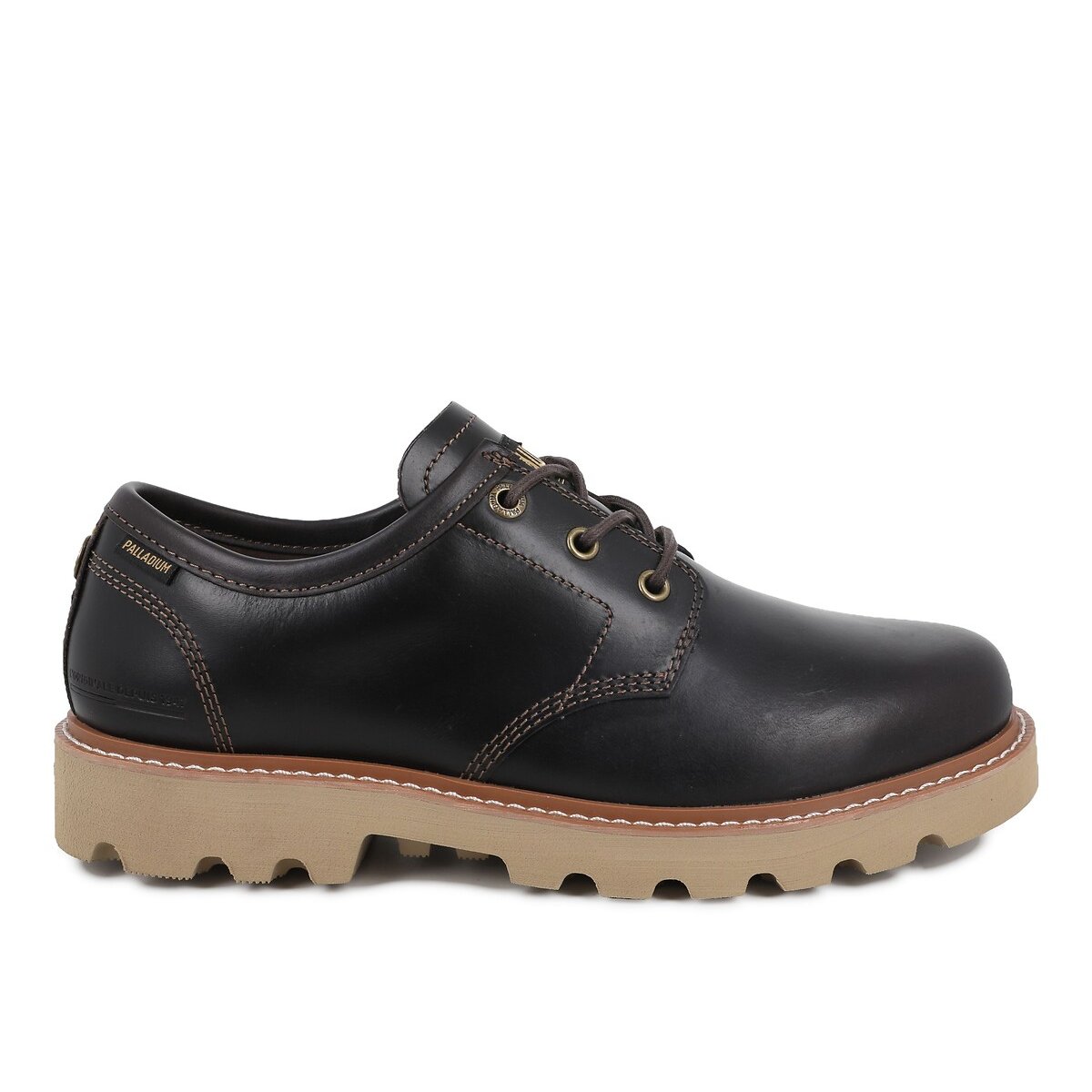 Derbies en cuir, Trooperlite Ox marron, PALLADIUM