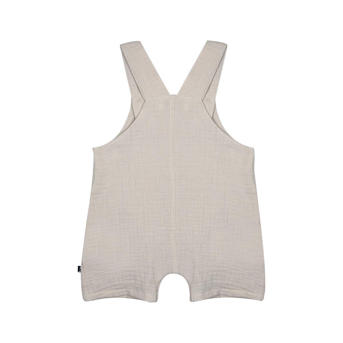 Tshirt salopette obryan court sucre d'orge blanc, SUCRE D'ORGE