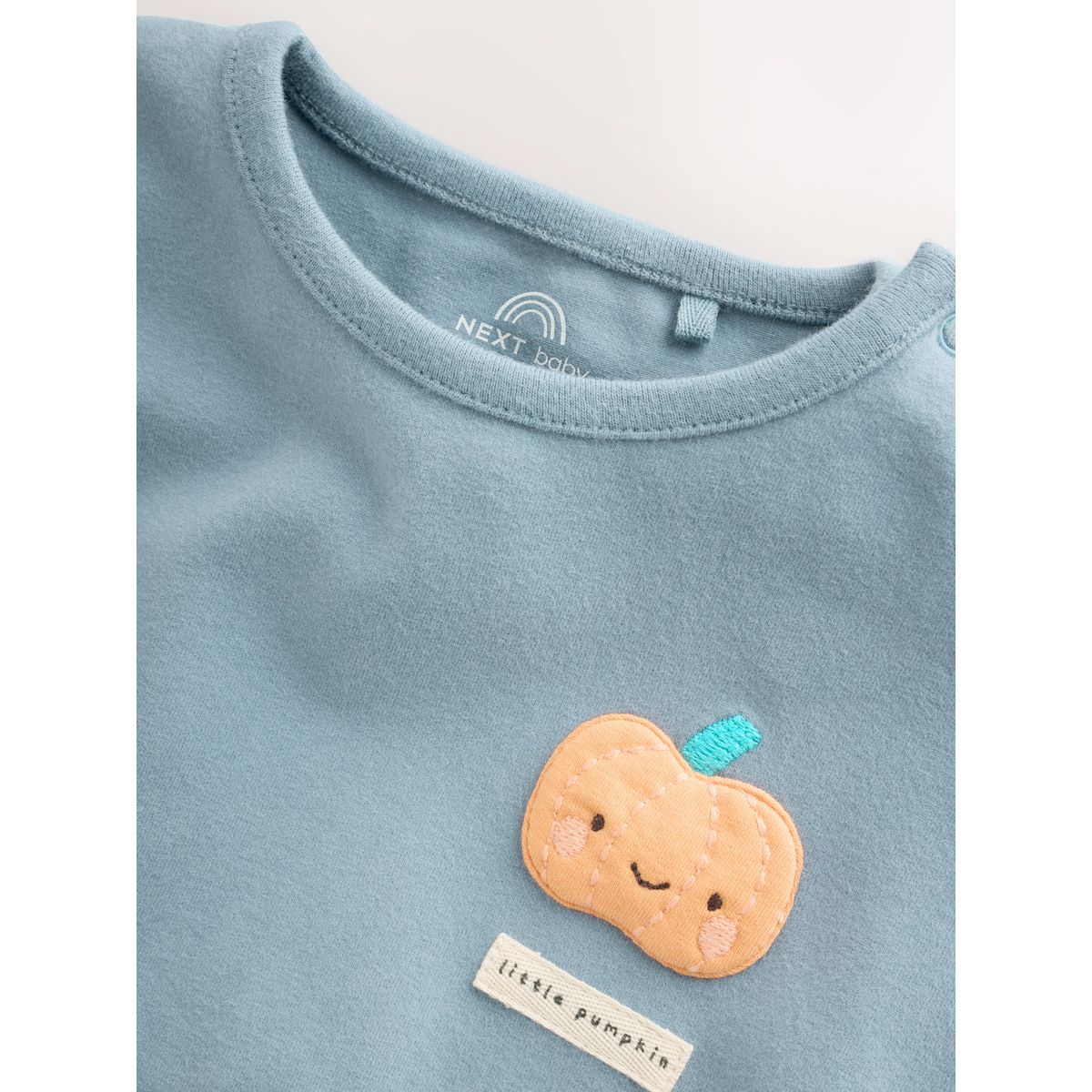 Ensemble haut et legging bébé citrouille bleue, NEXT