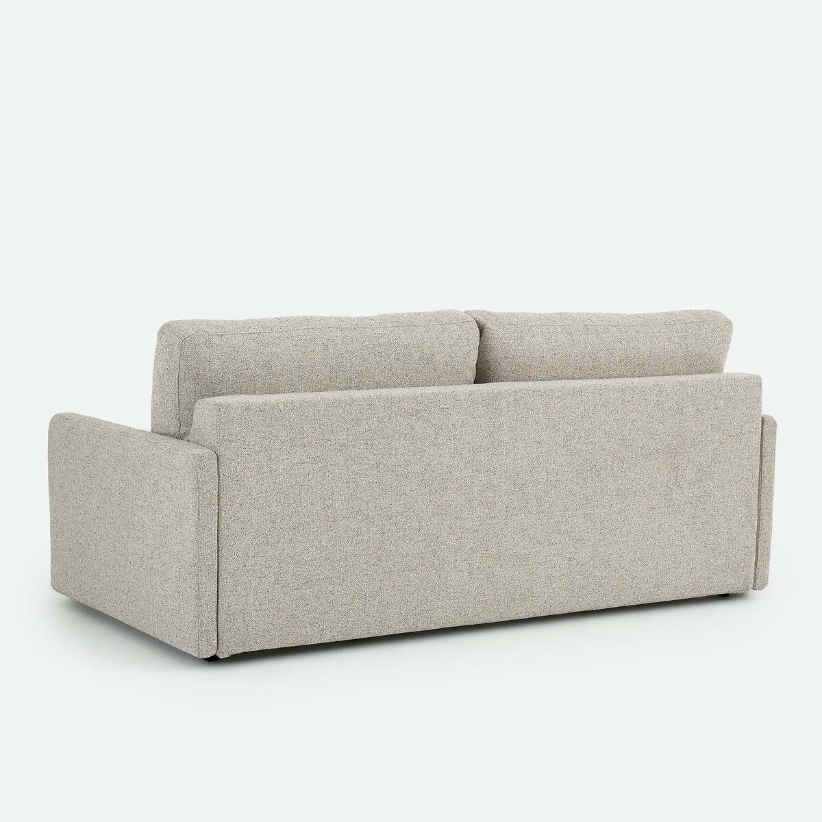 Canapé convertible, 2, 3 ou 4 places, Standard, tissu texturé moucheté, MARTA ecru/bleu, LA REDOUTE INTERIEURS
