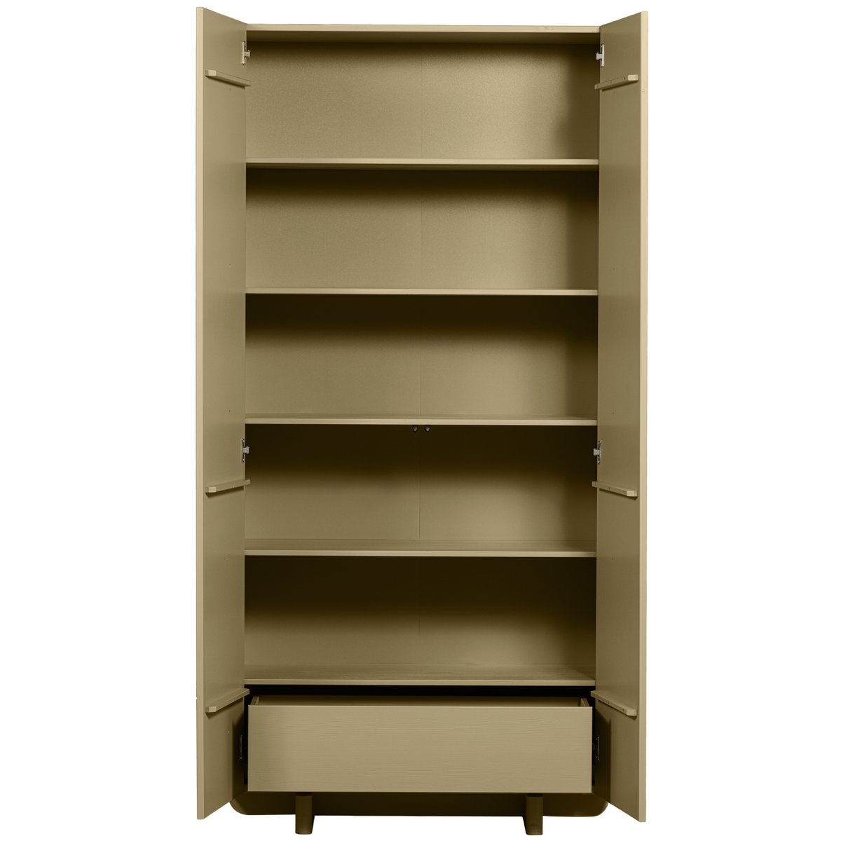 Armoire de rangement en pin BASU moss, WOOOD