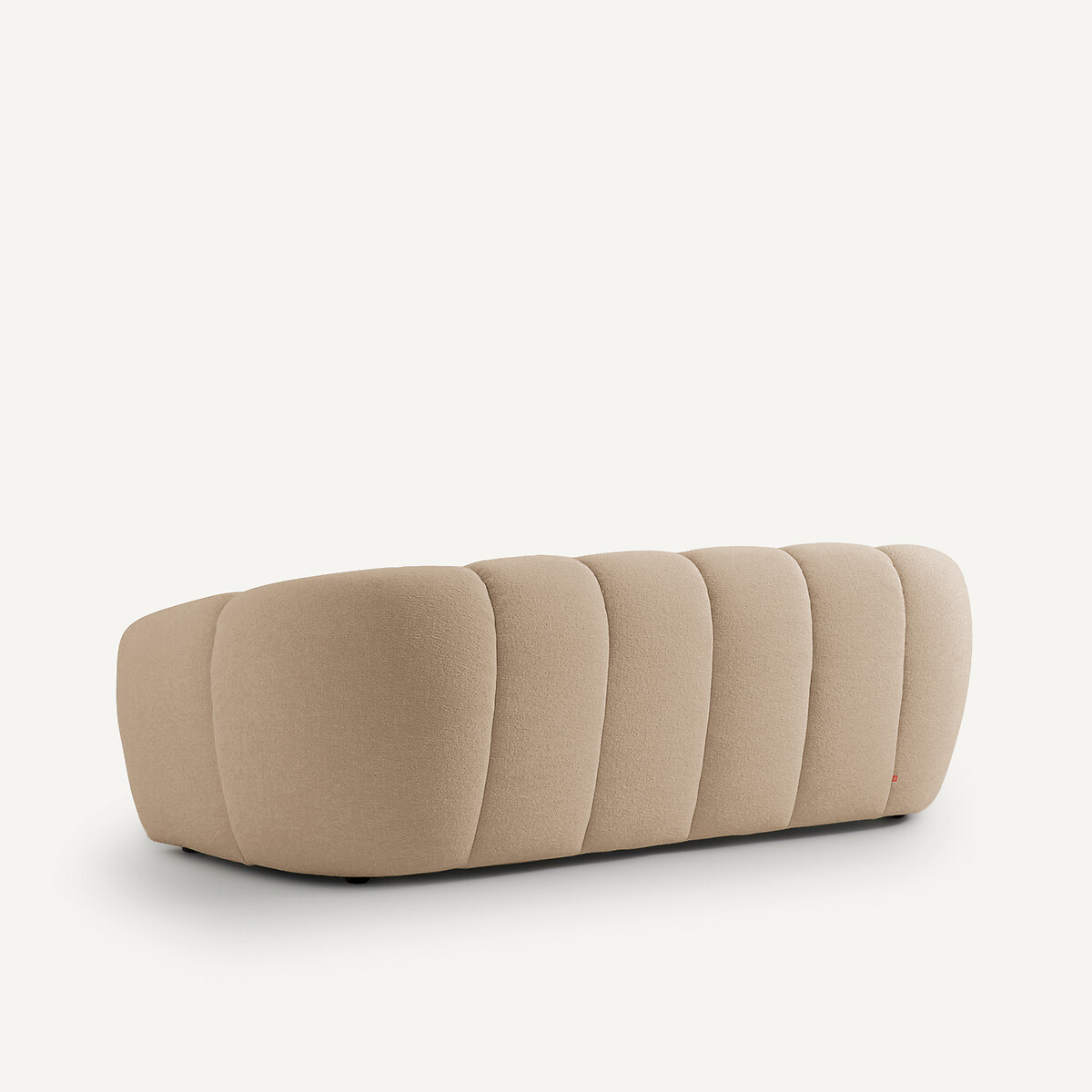 Zetel in chenille, Tylan sepia bruin, AM.PM