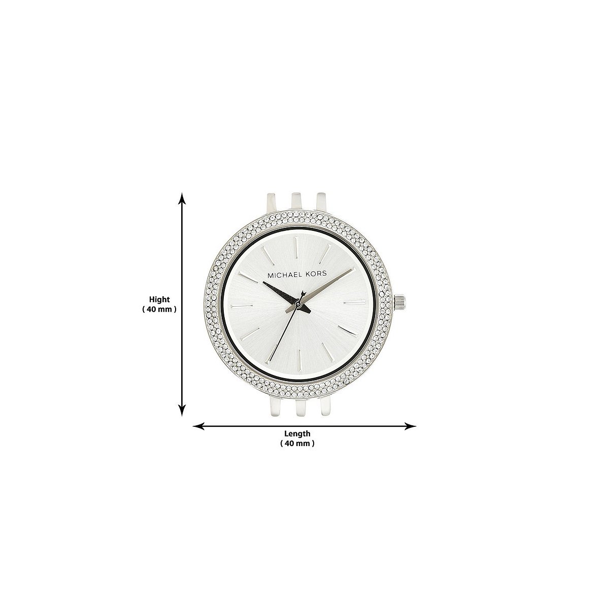 Montre Analogique  DARCI argenté argenté argenté, MICHAEL KORS