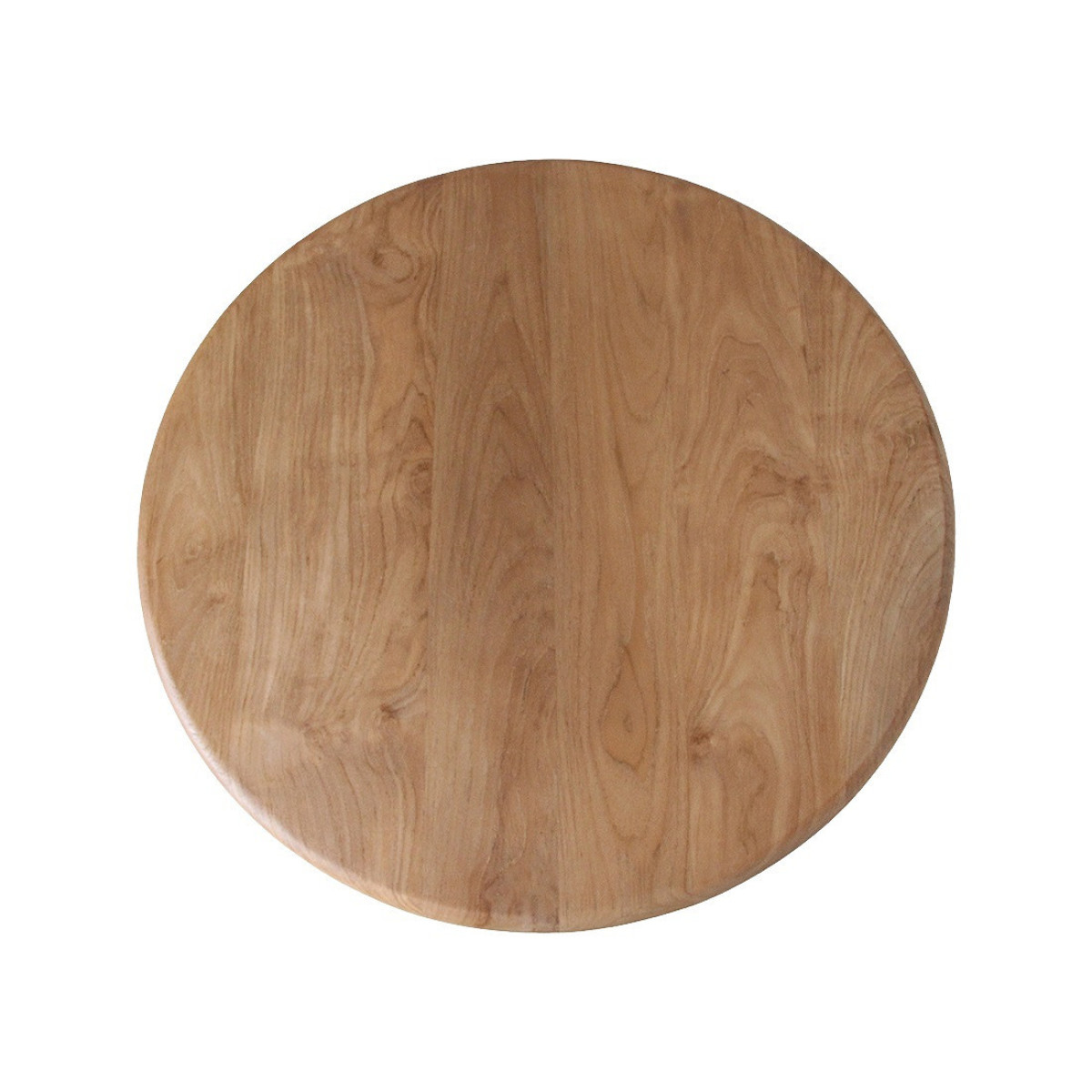 Table de repas ronde en teck massif - TIKA bois clair, MATHI DESIGN