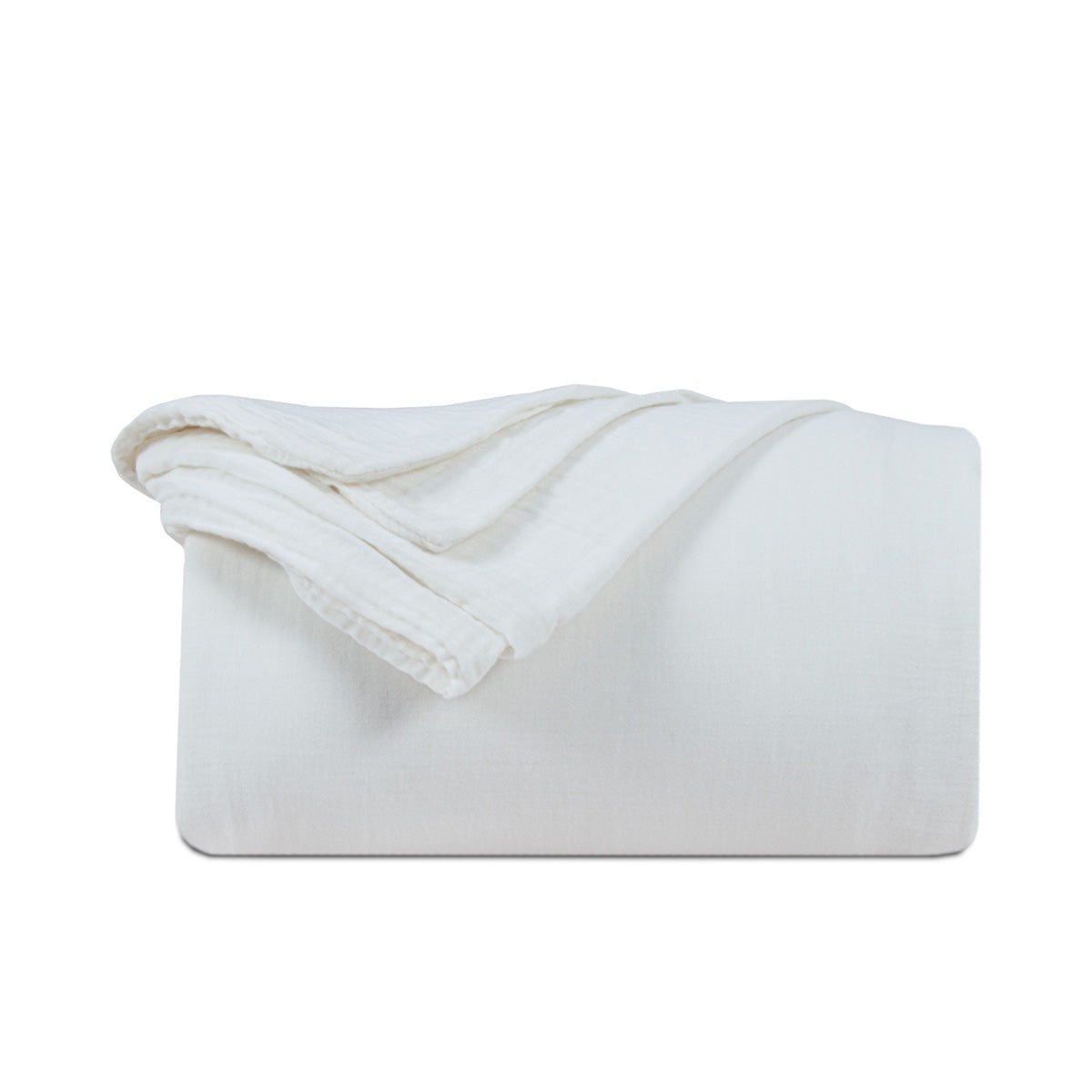 Housse de couette - Gaze de coton - LOUISE ecru, MAISON AUBERTIN