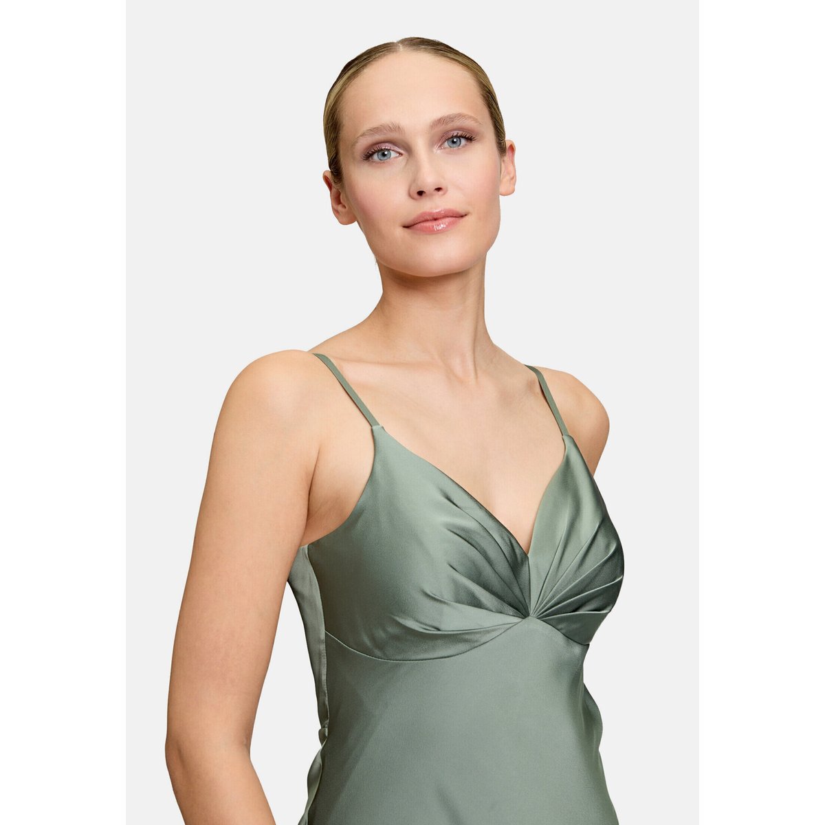 Robe de soirée de coupe slim real sage, VERA MONT