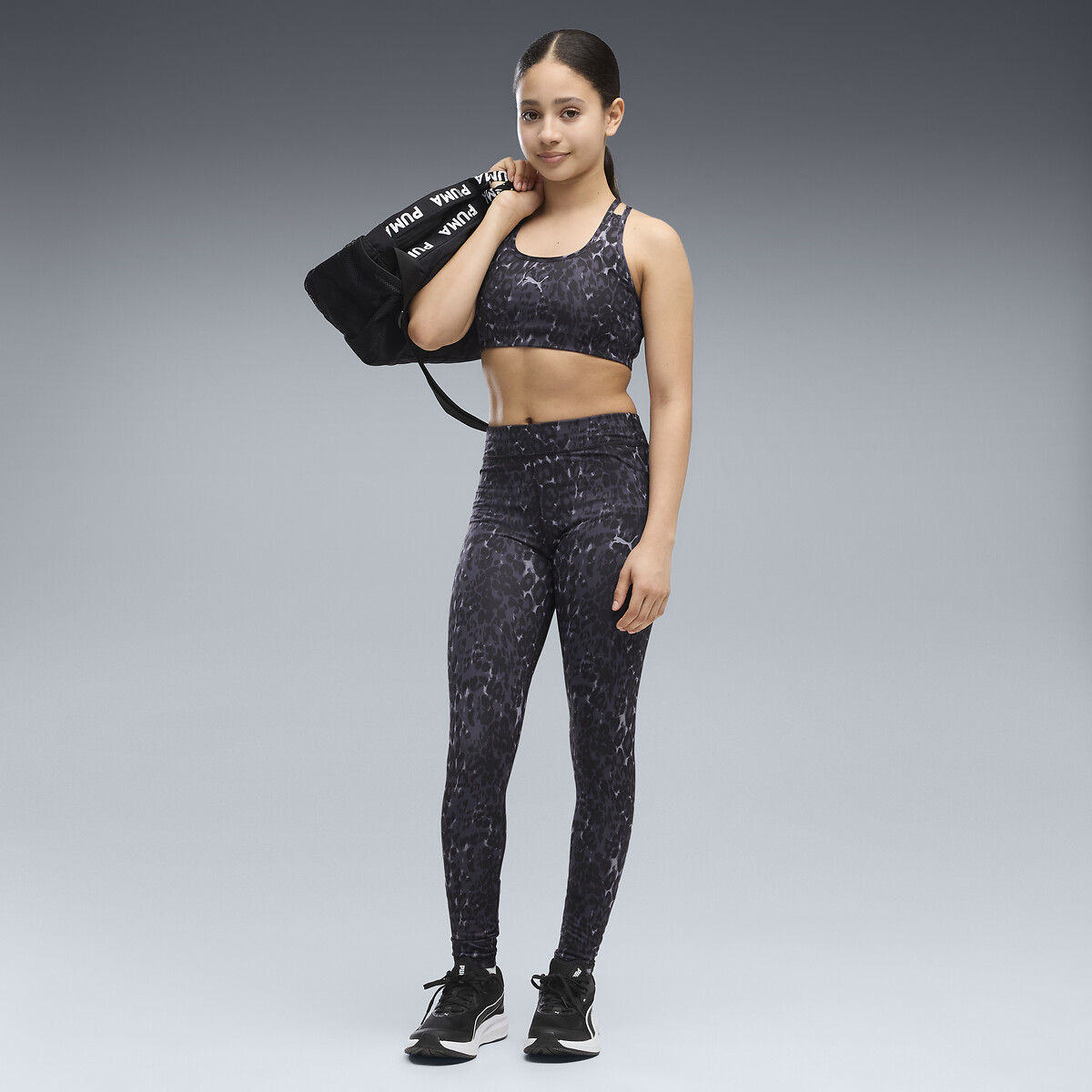 Brassière de sport imprimé, PUMA