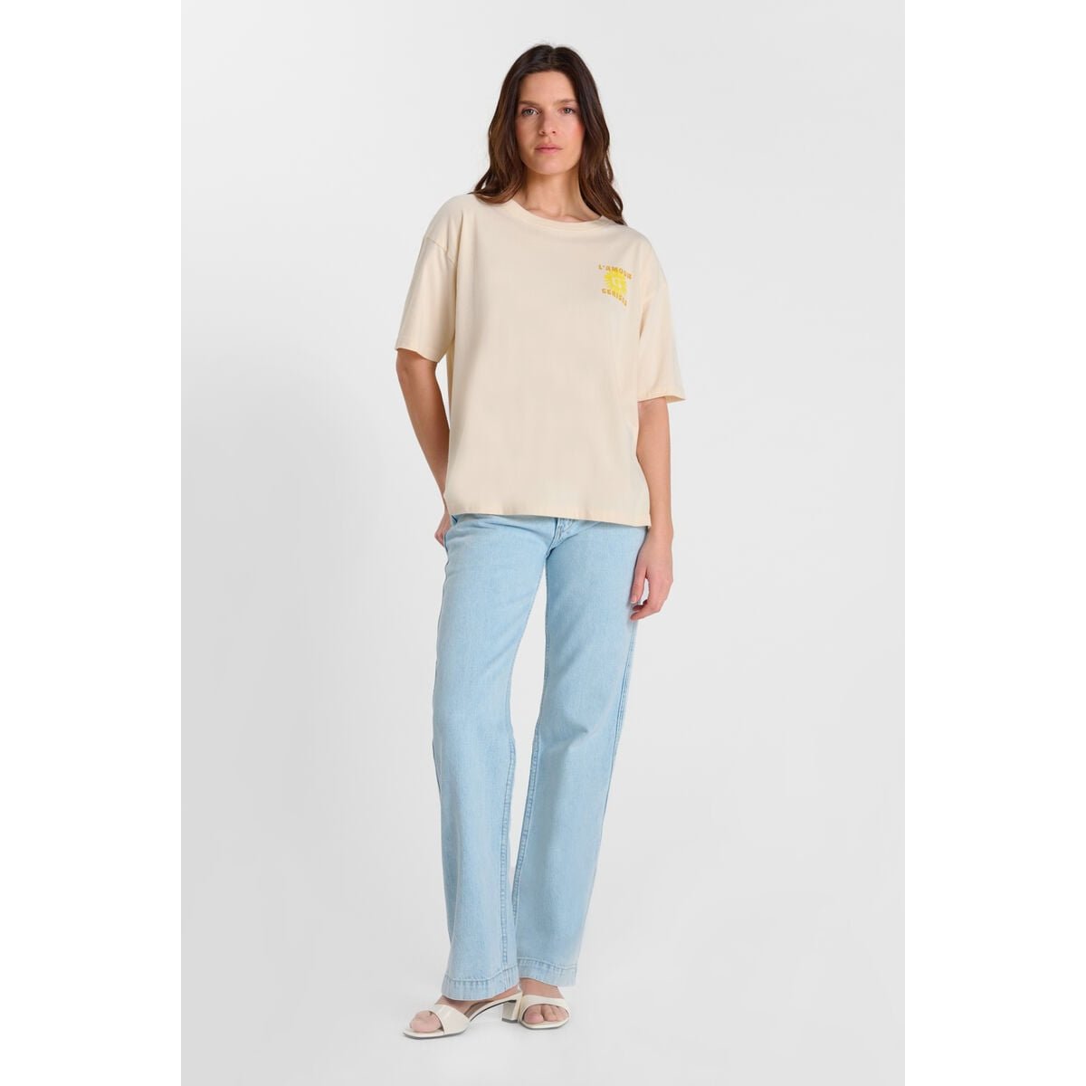 Tee-Shirt ONIRA craie, LE TEMPS DES CERISES