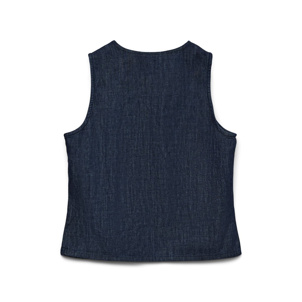 Top dark blue denim, VERO MODA