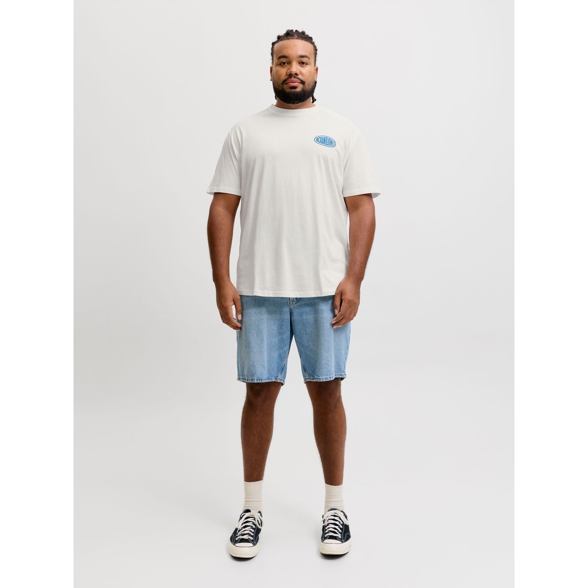 T-Shirt cloud dancer, JACK & JONES