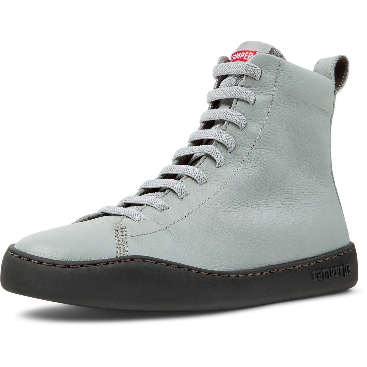 Sneaker-Bootie Peu Touring Smooth Leather gris pastel, CAMPER