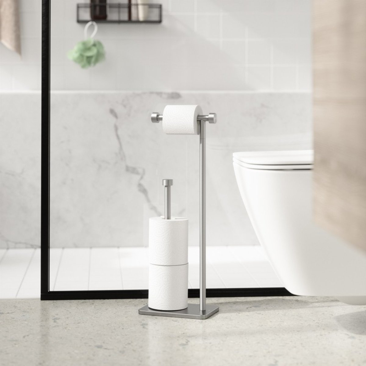 Dérouleur papier WC réserve CAPPA argent, UMBRA