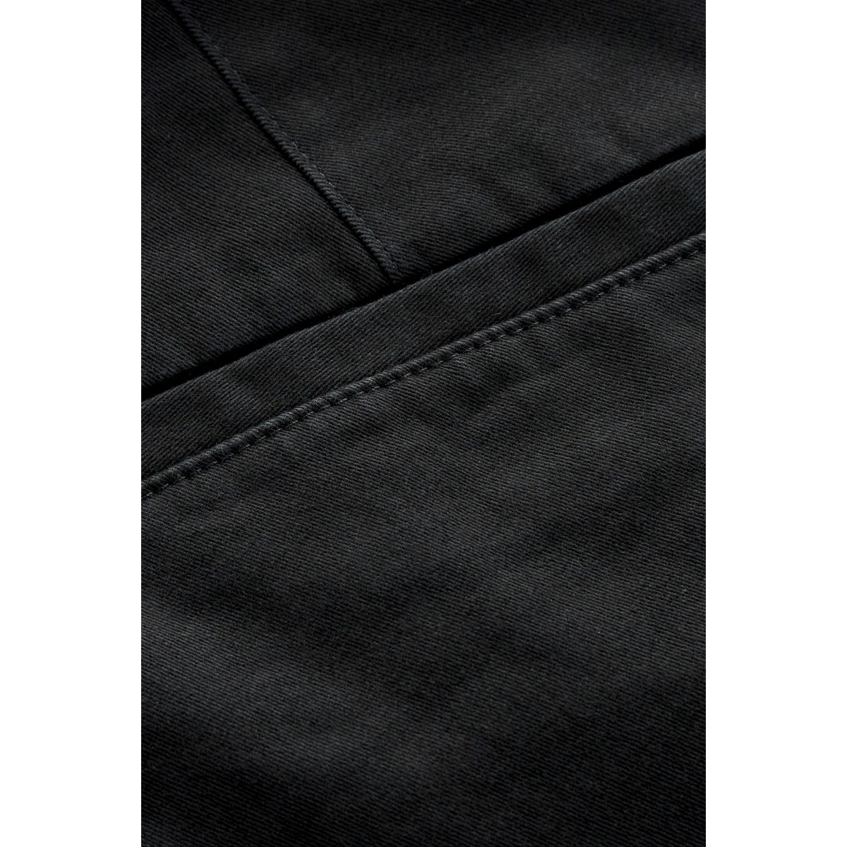 Pantalon chino slim doux avec ceinture noir, NEXT