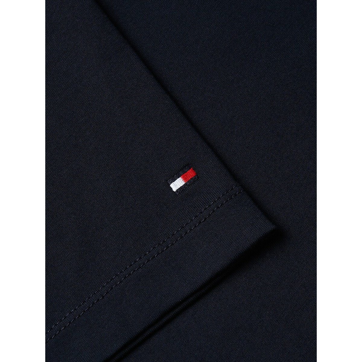 T-shirt à logo bleu foncé, TOMMY HILFIGER