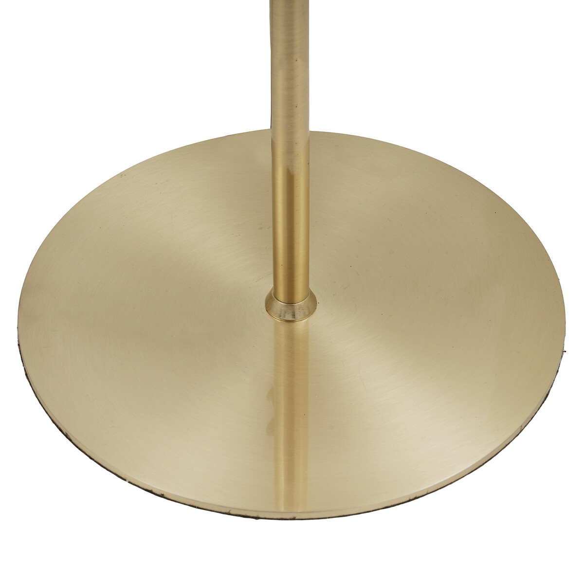 Emery 3-Light Glass Orb Dome Floor Lamp in Brushed Brass brass, SO'HOME