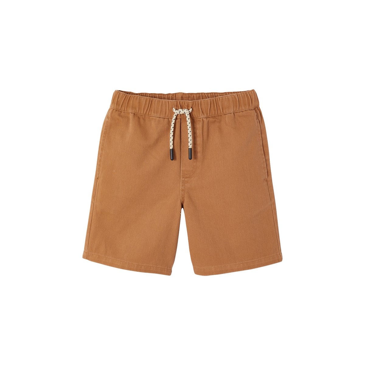 Bermuda en twill camel, VERTBAUDET