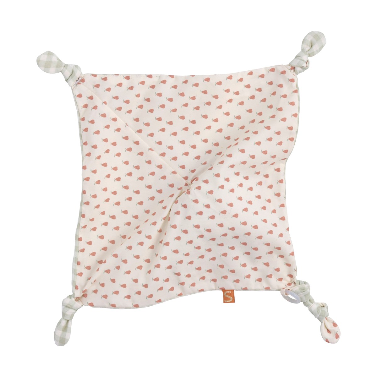 Doudou plat jardinier BOTANICA ecru, vert, terracotta, SAUTHON