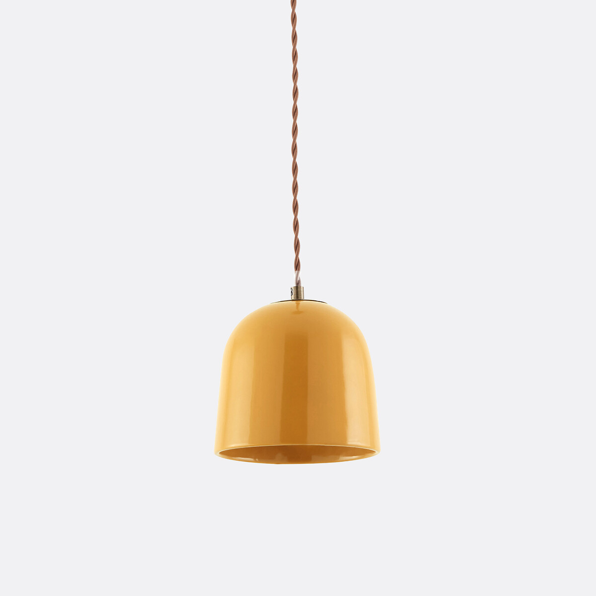 Nilana 15cm Diameter Ceramic Ceiling Light mustard, LA REDOUTE INTERIEURS
