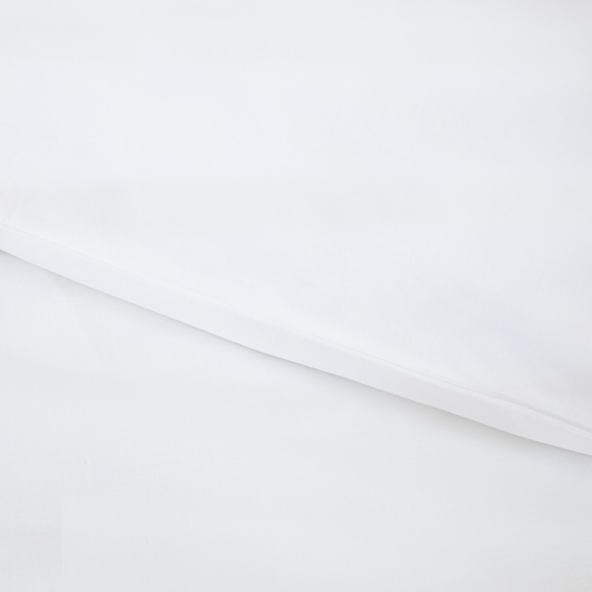 Housse de couette bébé, en percale de coton blanc, LA REDOUTE INTERIEURS