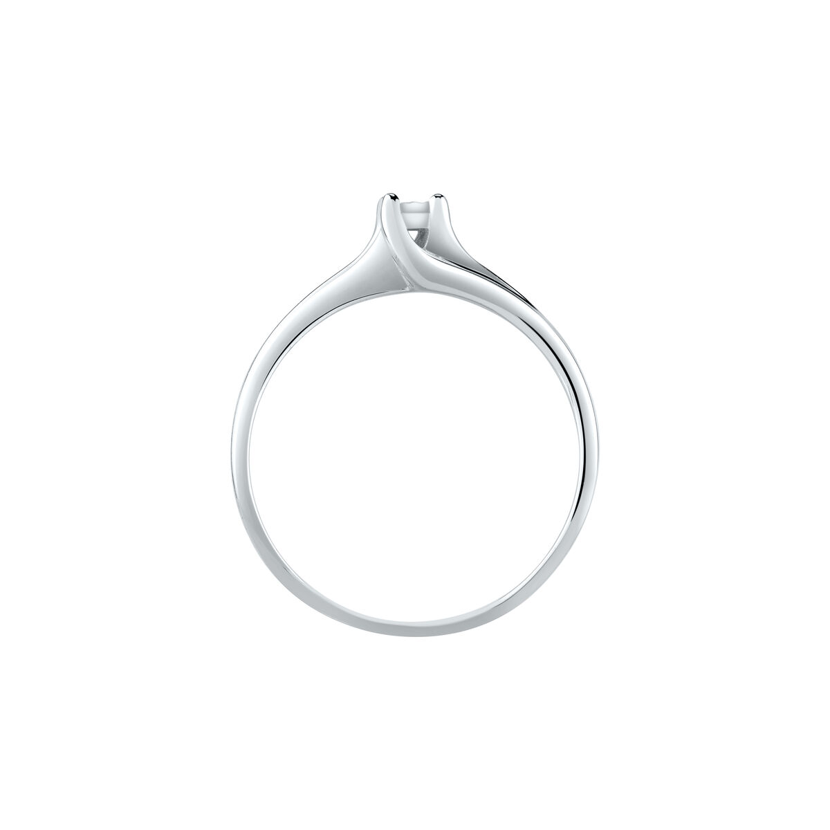 Bague en or blanc 375 PETITE ETOILE argent, BLUESPIRIT