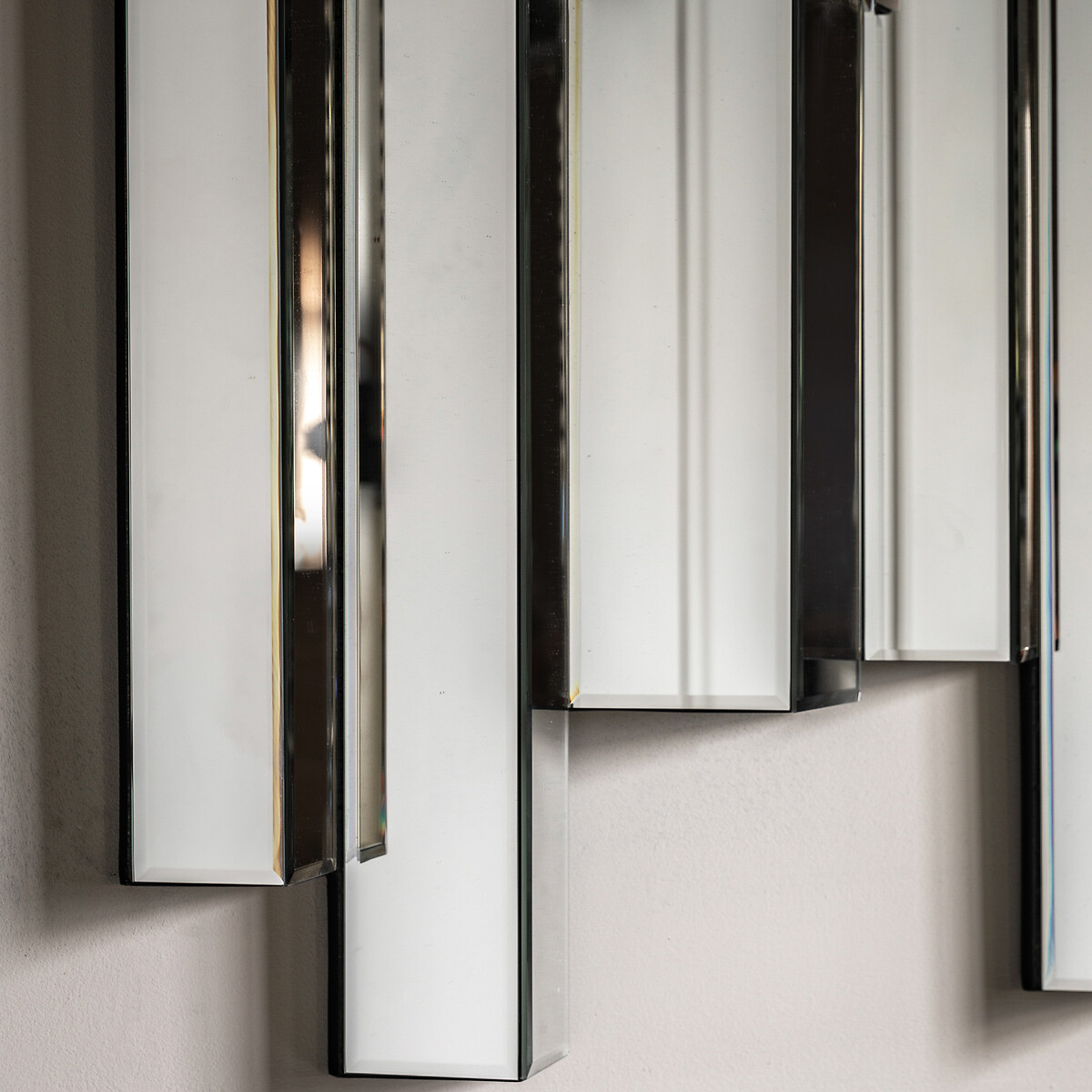 122 x 110cm Art Deco Decorative Mirror silver-coloured, ÉDITÉ