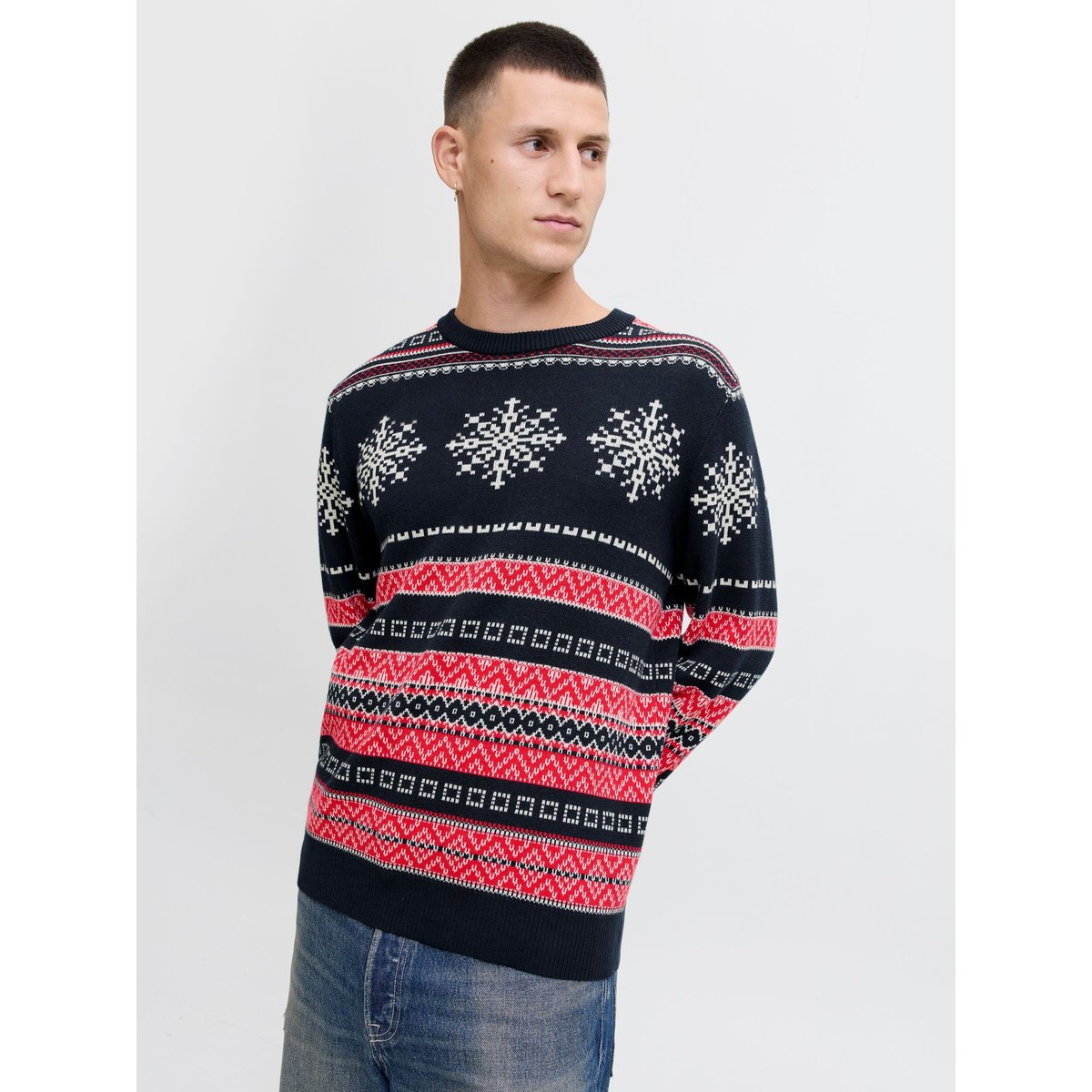 Pull En Maille sky captain, JACK & JONES