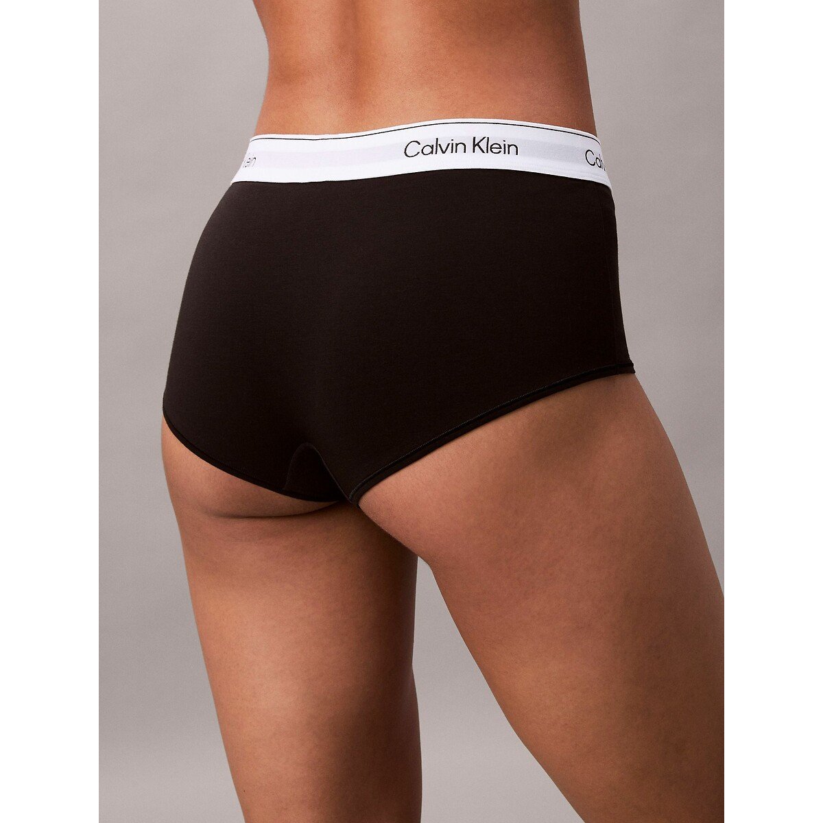 Short ICON COTTON MODAL noir, CALVIN KLEIN UNDERWEAR