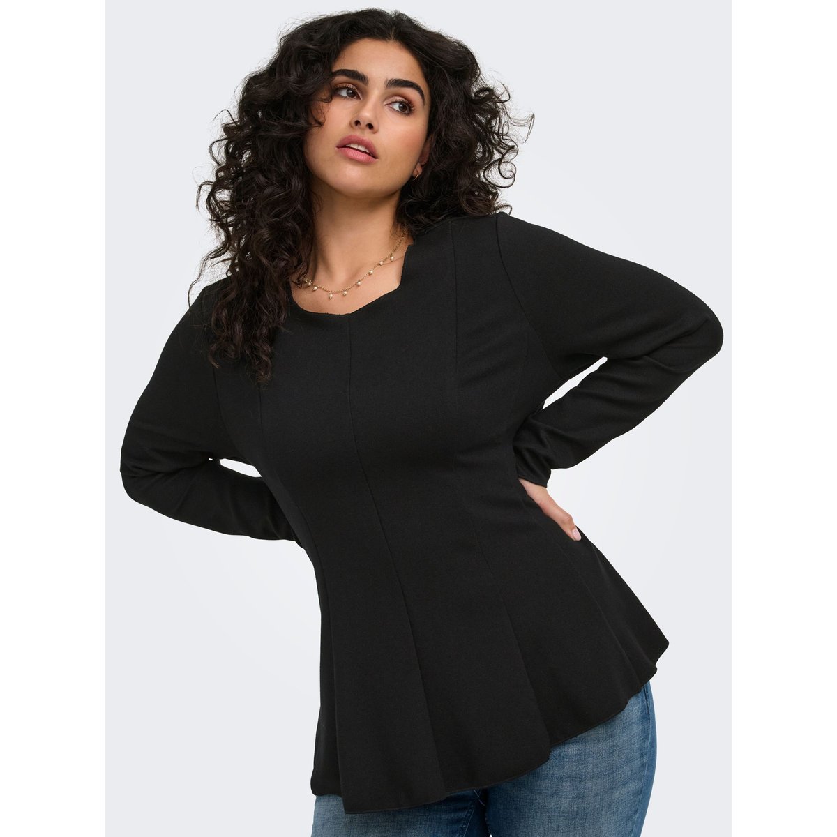 Top noire - black, ONLY CARMAKOMA
