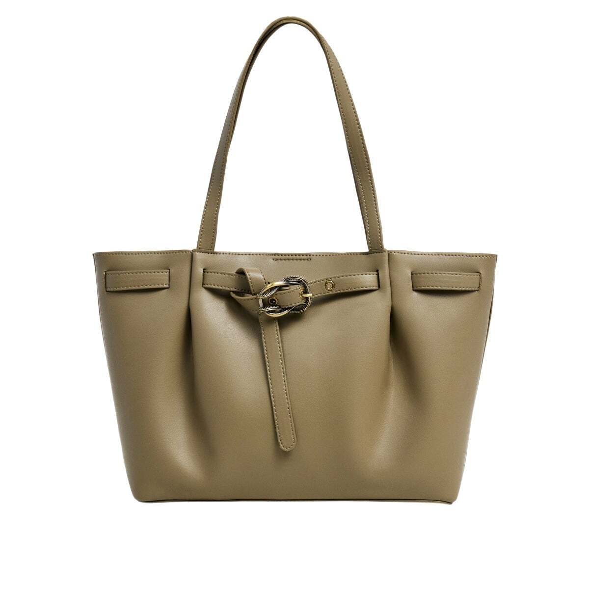 Sac Cabas Effet Cuir vert, PEPE JEANS