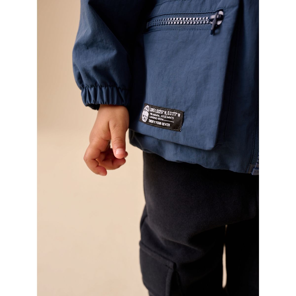 Veste légère style militaire bleu marine, NEXT