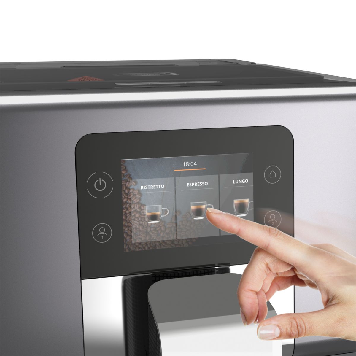 Expresso Broyeur EA875E10 couleur unique, KRUPS