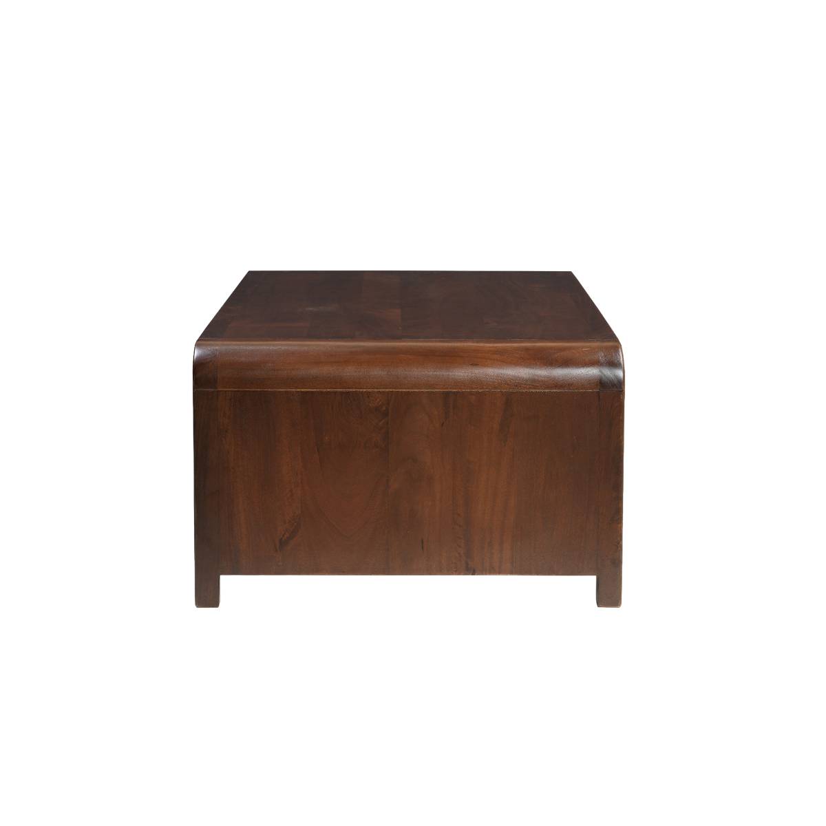 Table basse en bois de manguier NORIEL bois foncé, MADE IN MEUBLES