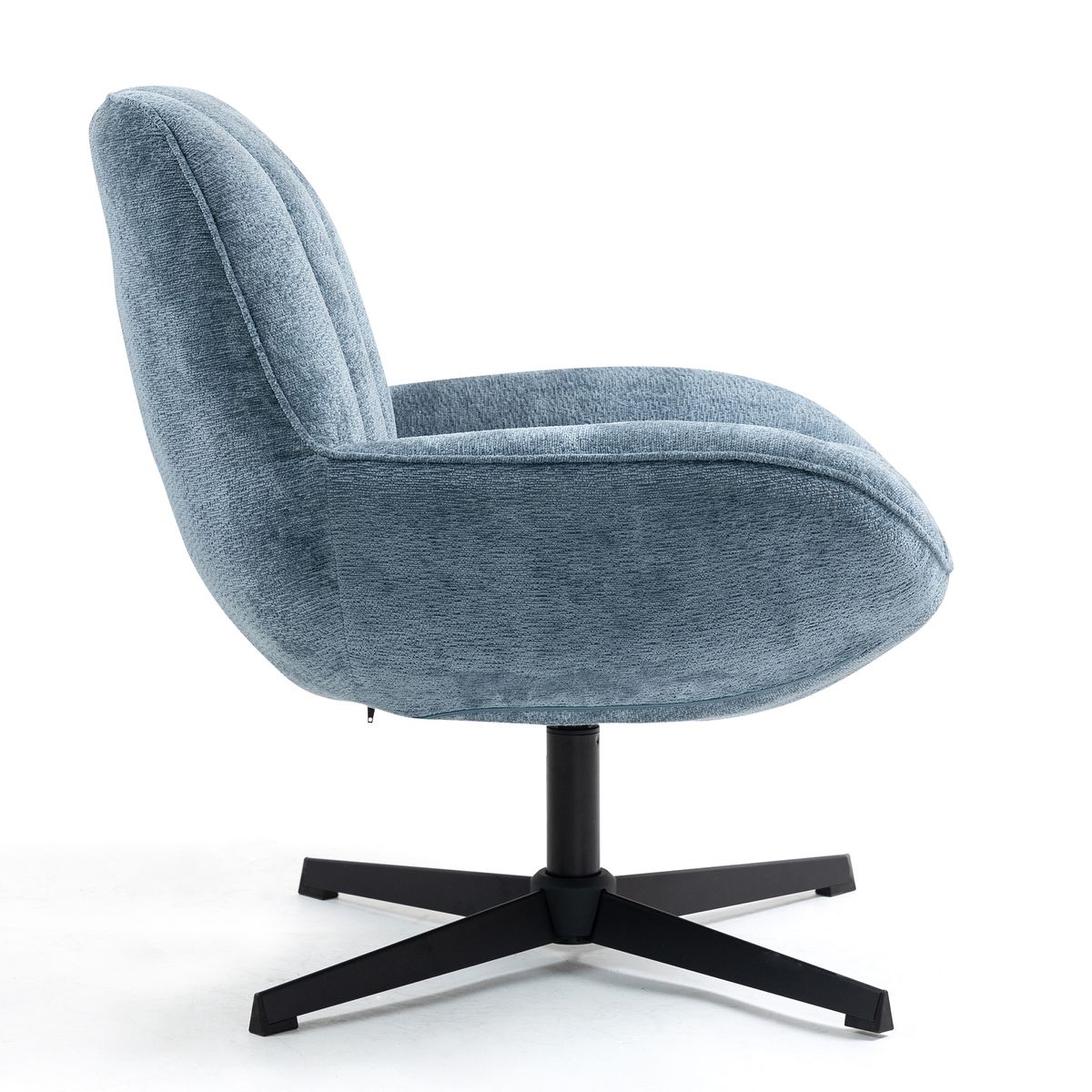 Fauteuil pivotant bleu clair, ZAGO