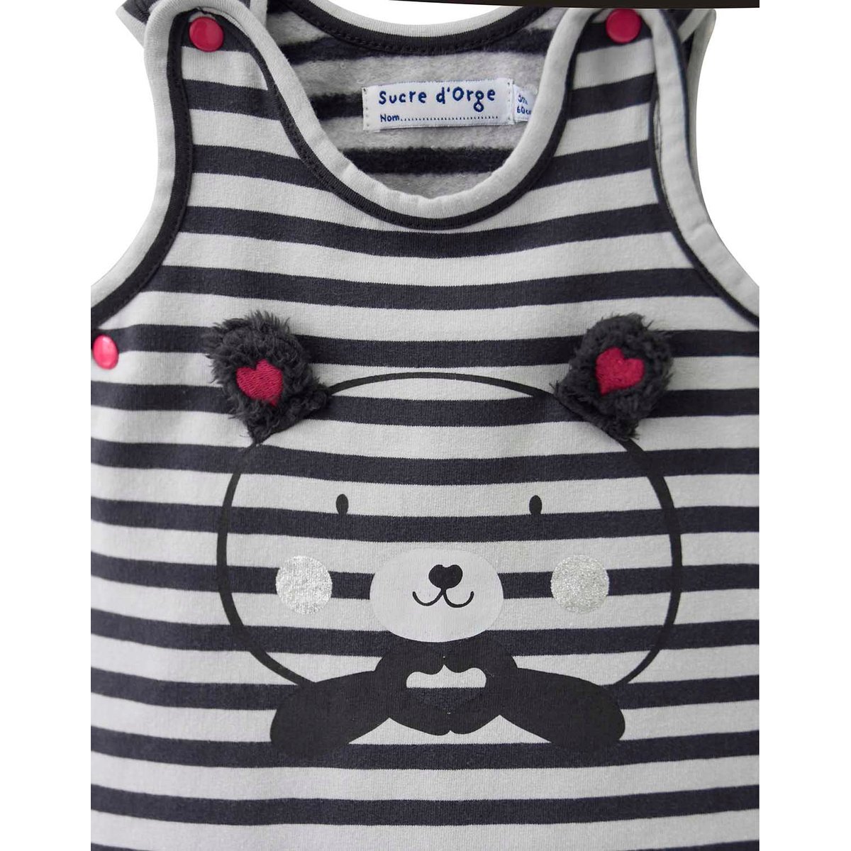 Robe rayee bolla blanc, SUCRE D'ORGE